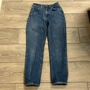 Reformation High Rise Skinny Cigarette Jeans